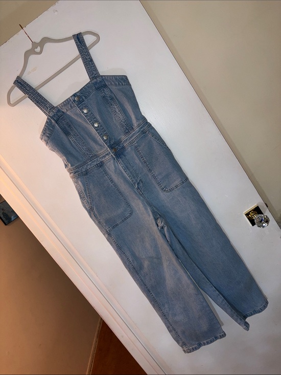 Madewell Pants - Madewell Light Blue Denim Jumpsuit